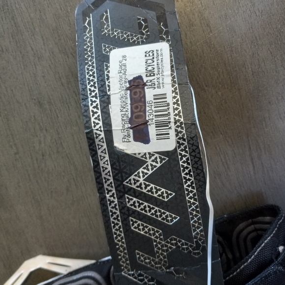 Fly Racing Kinetic Vector Race Pants Black/White/Gray Adult Size 28 Nwt - Picture 8 of 14